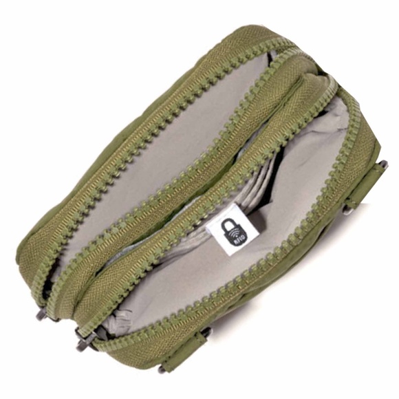 BAGGALLINI Take Two RFID Crossbody Bag Sage NWT - Picture 3 of 6